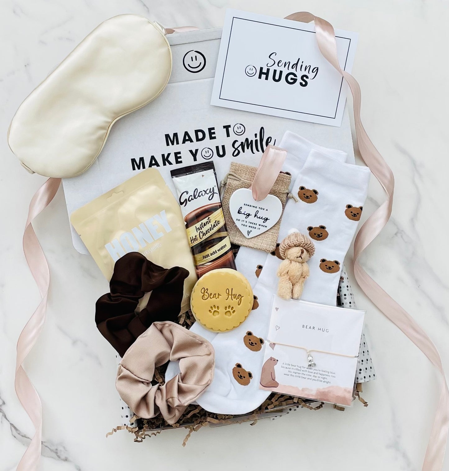 Feeling Overwhelmed Bear Hug Hamper – A Box Full of Comfort & Positive Vibes