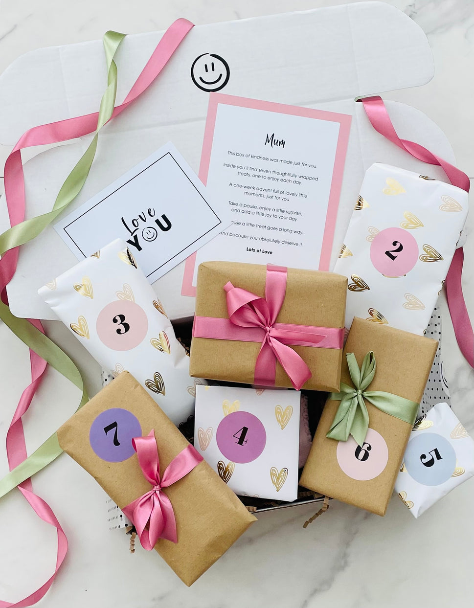 Birthday Gift For Mum - 7 Day Advent