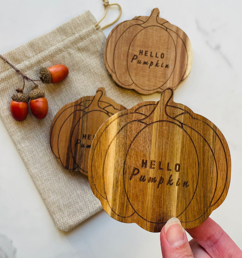 Hello Pumpkin Coaster