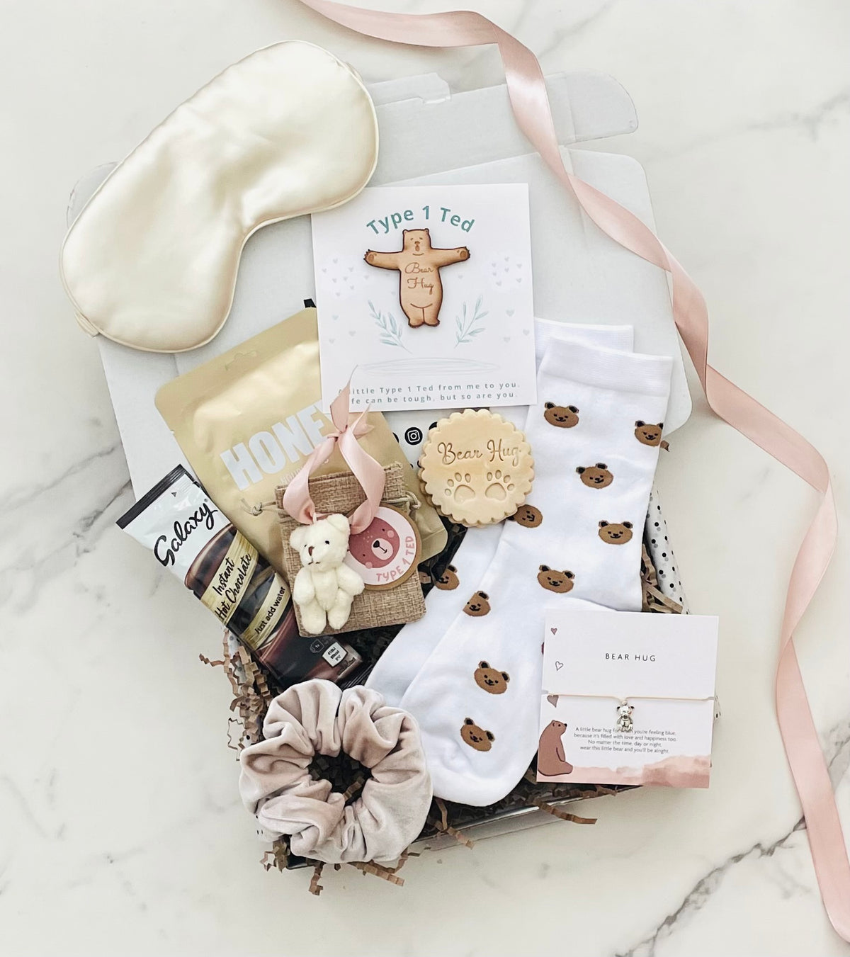 Type 1 Diabetes Support Gift | Zip Scrunchie for Hypo Treatments