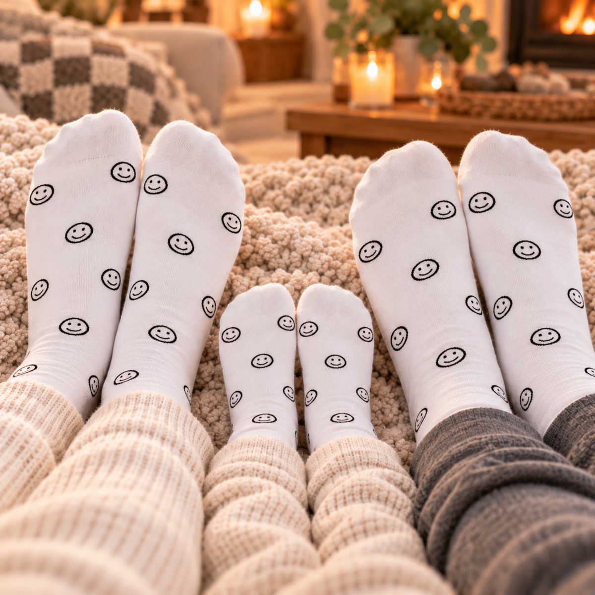 Matching Family Socks | Smile Edit
