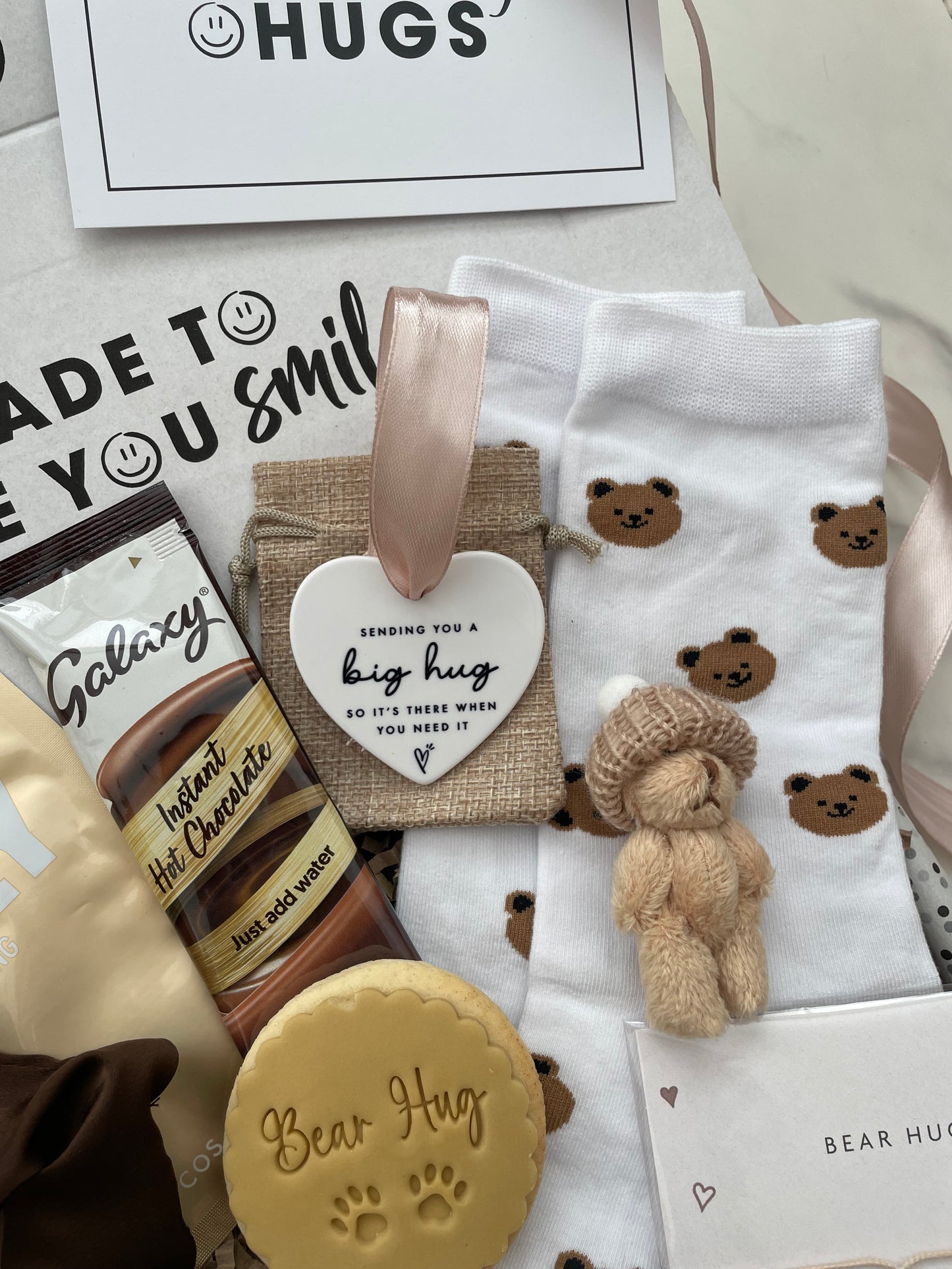 Feeling Overwhelmed Bear Hug Hamper – A Box Full of Comfort & Positive Vibes