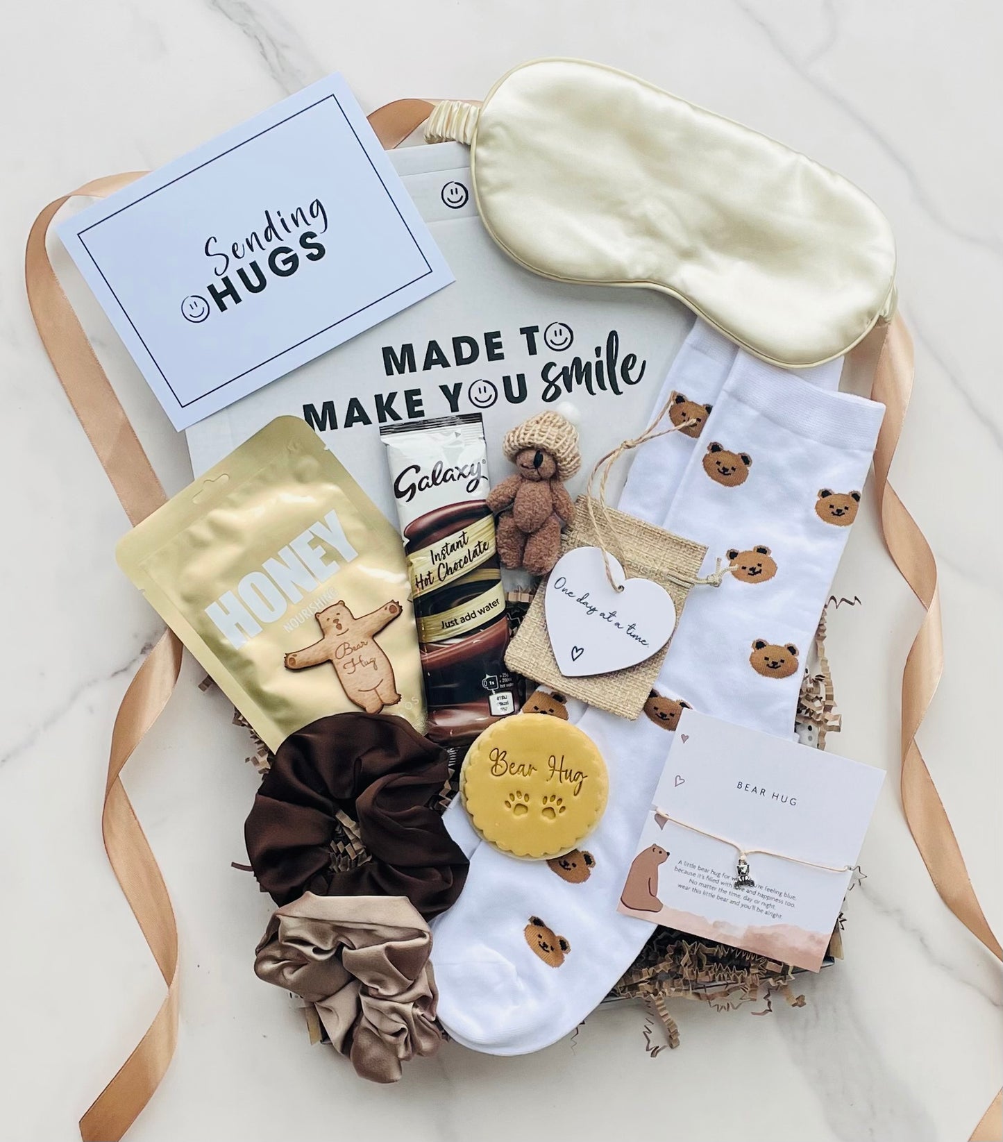 Feeling Overwhelmed Bear Hug Hamper – A Box Full of Comfort & Positive Vibes