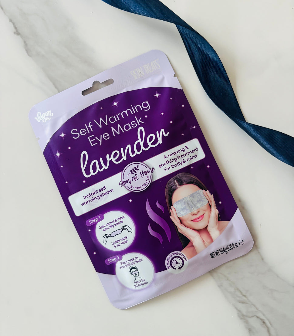 Lavender Self Warming Eye Mask