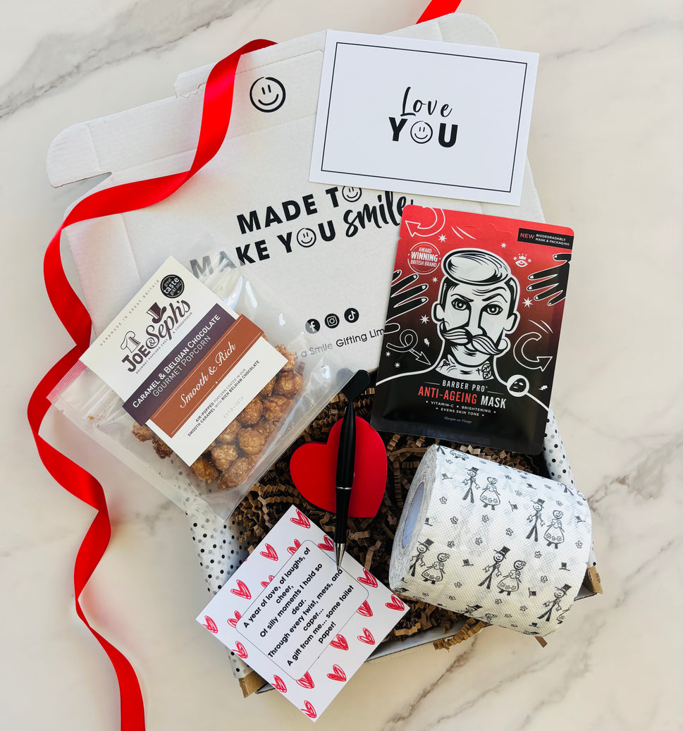 Paper Anniversary Gift Box for Him – 1st Wedding Anniversary