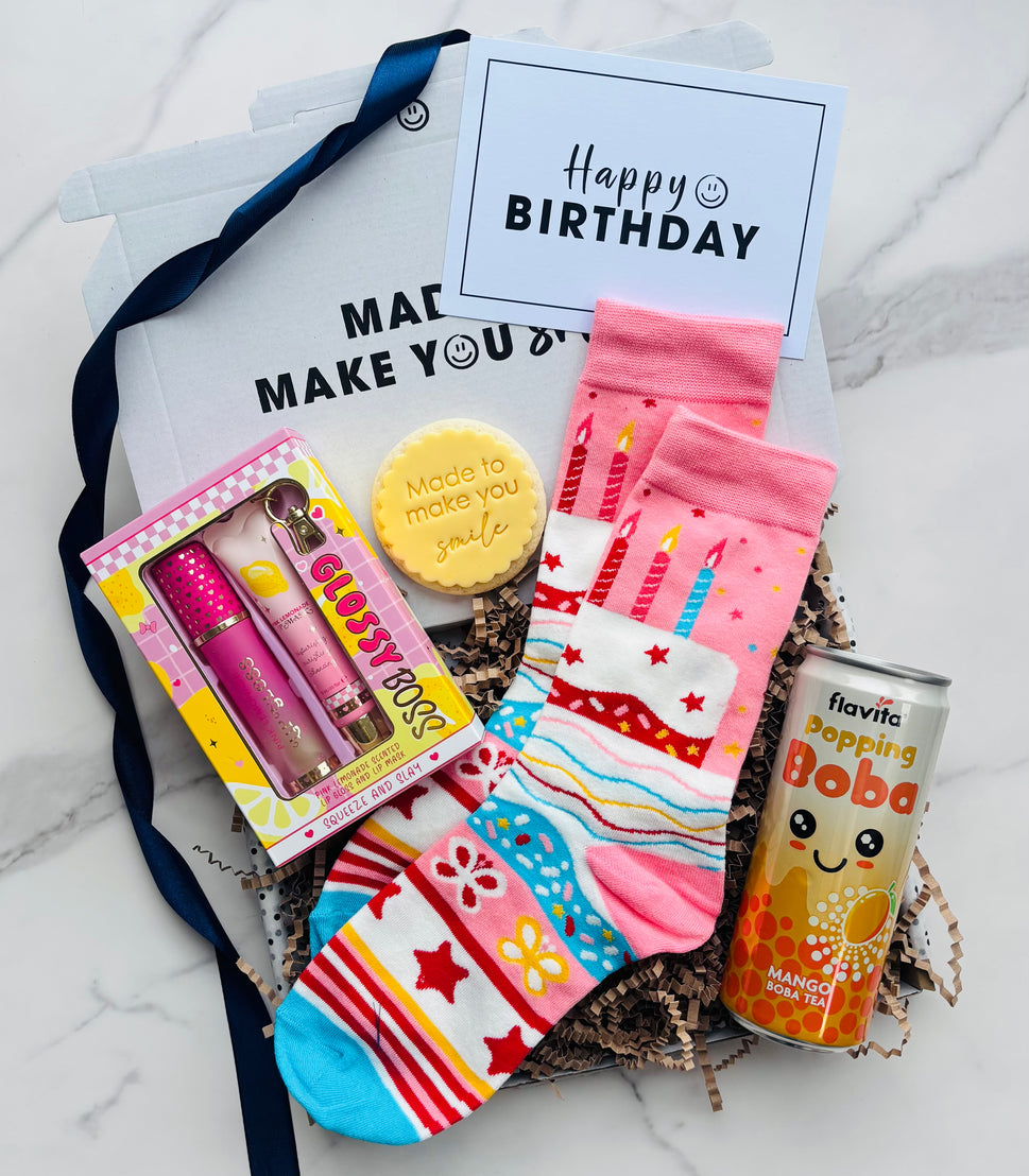 Birthday Boba Glossy Box