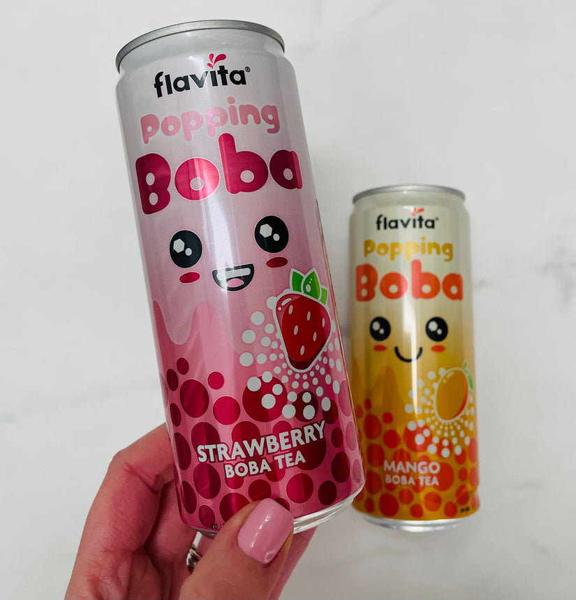 Strawberry Boba Tea