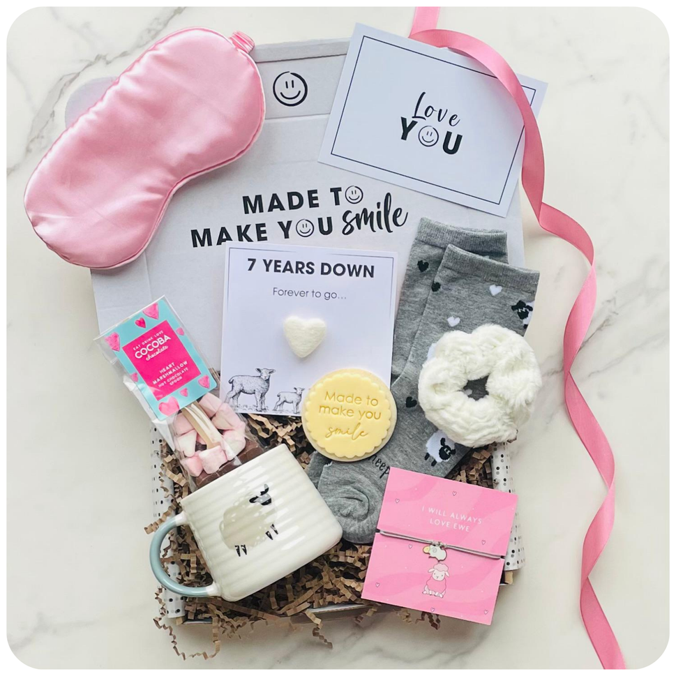 7th Wedding Anniversary Gift Box