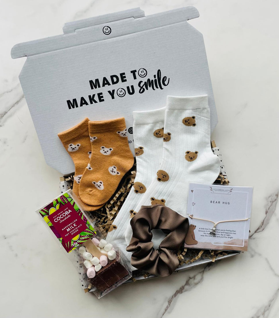 Postnatal Bear Hug Gift BoxBrown