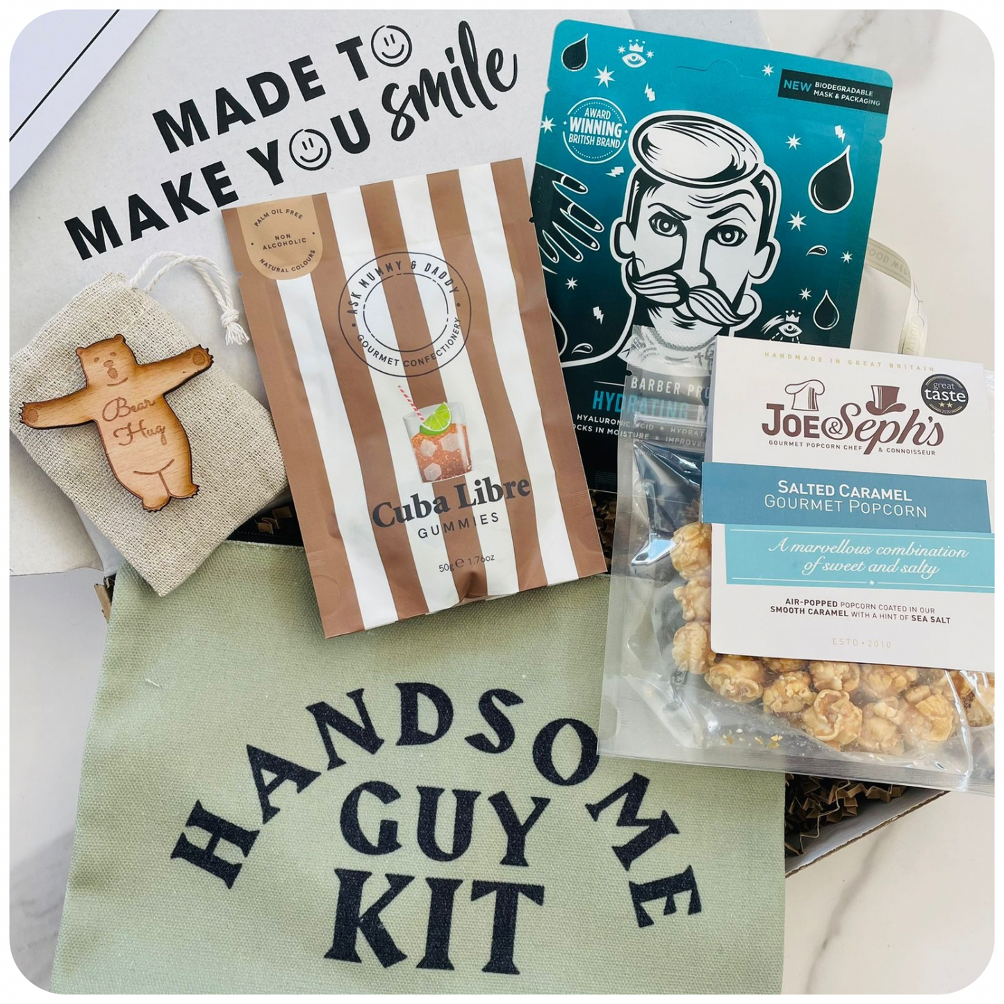 4th Wedding Anniversary Gift For Him – Linen Themed Gift Box