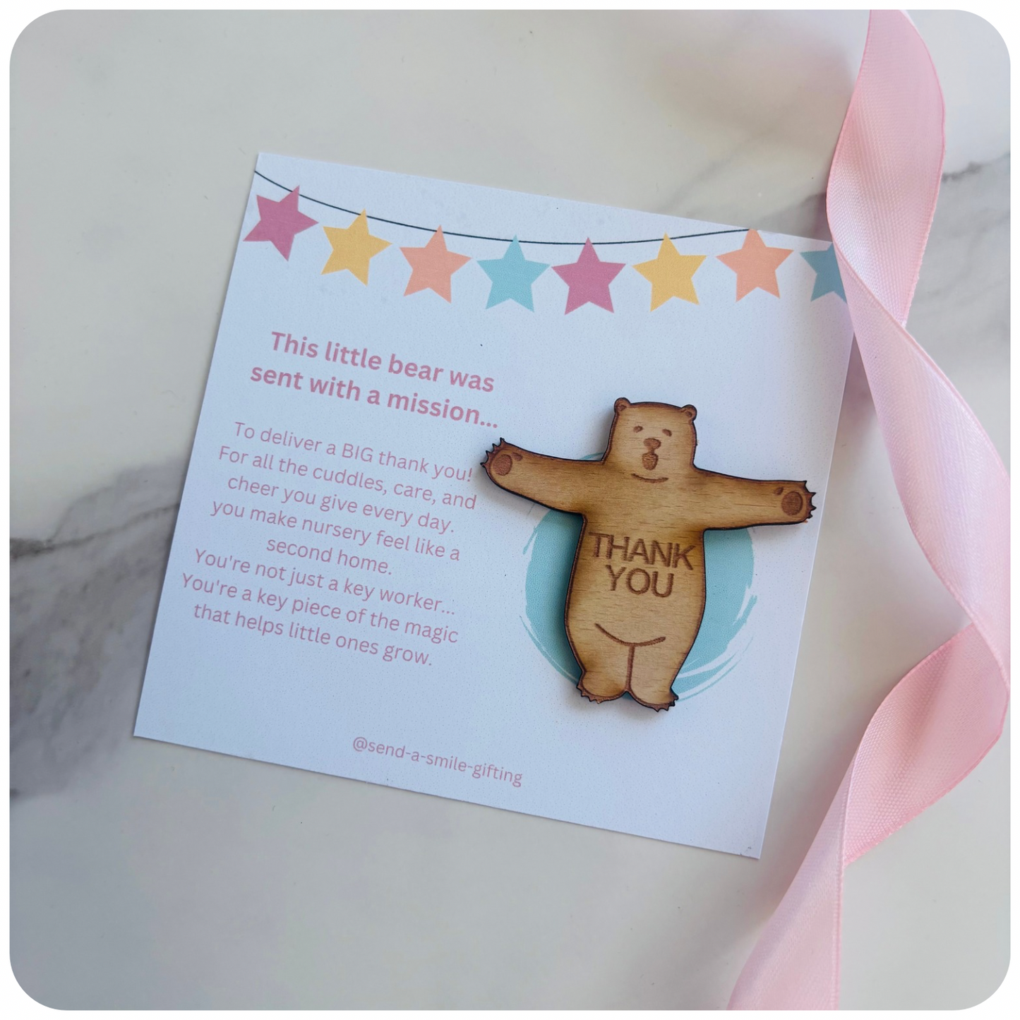 Thank You Nursery Key Worker Gift Box – A Hug in a Box