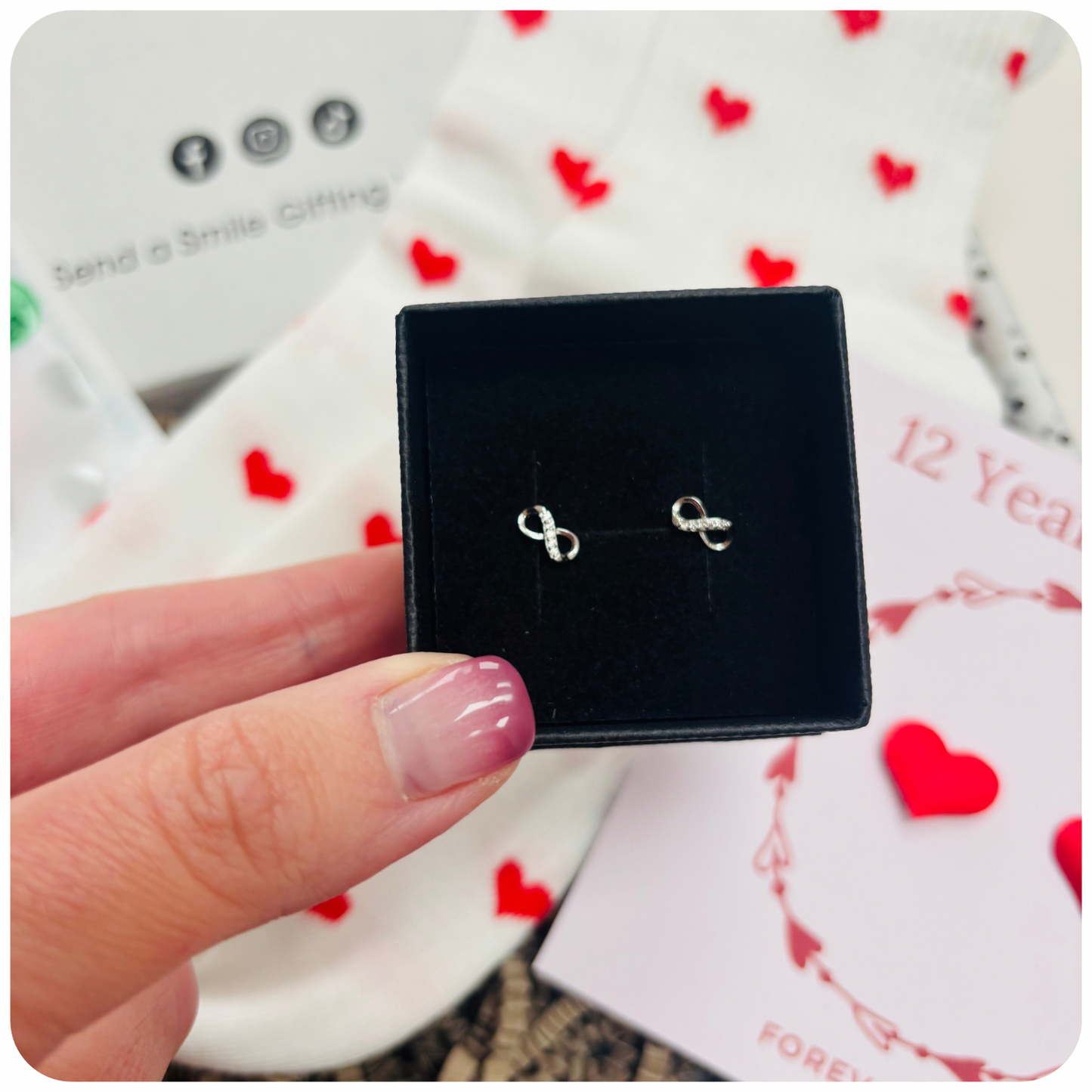 12 Year Anniversary Silk Gift Box – For Her