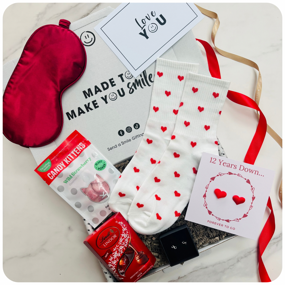 12 Year Anniversary Silk Gift Box – For Her