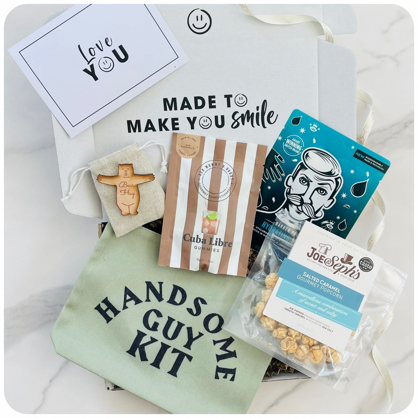 4th Wedding Anniversary Gift For Him – Linen Themed Gift Box