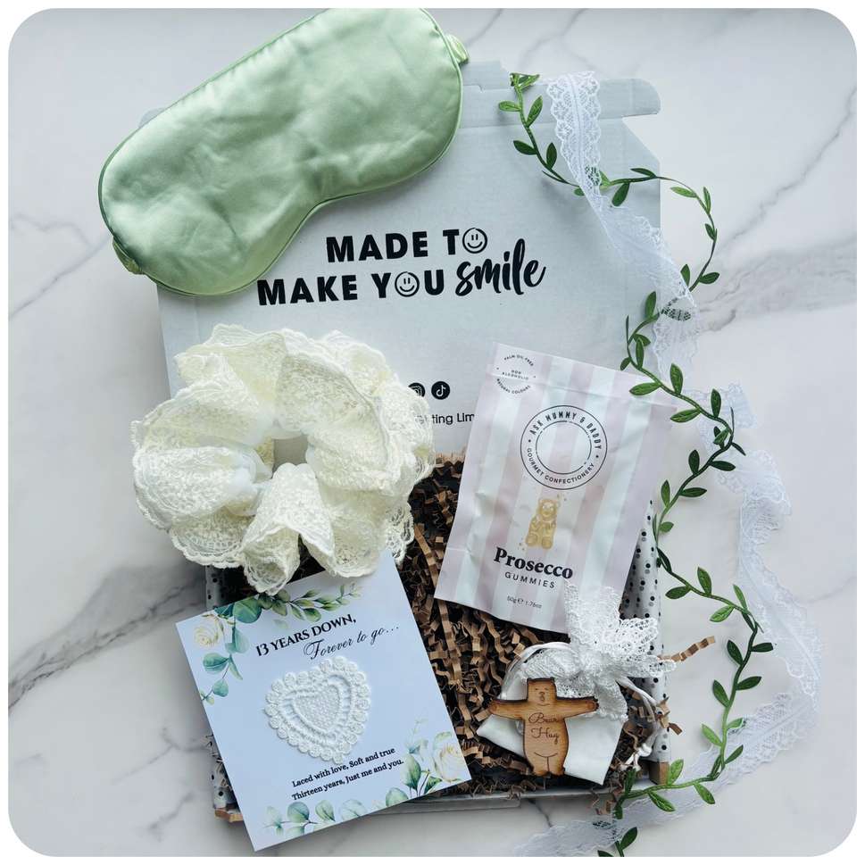 13th Wedding Anniversary Gift – Lace Themed