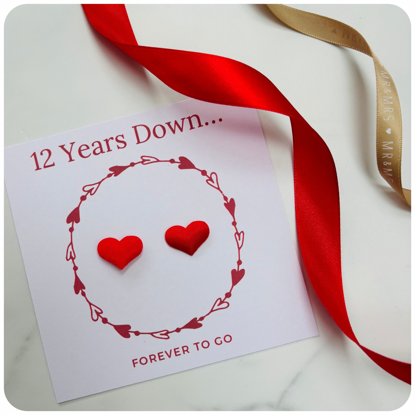 12 Year Anniversary Silk Gift Box – For Her
