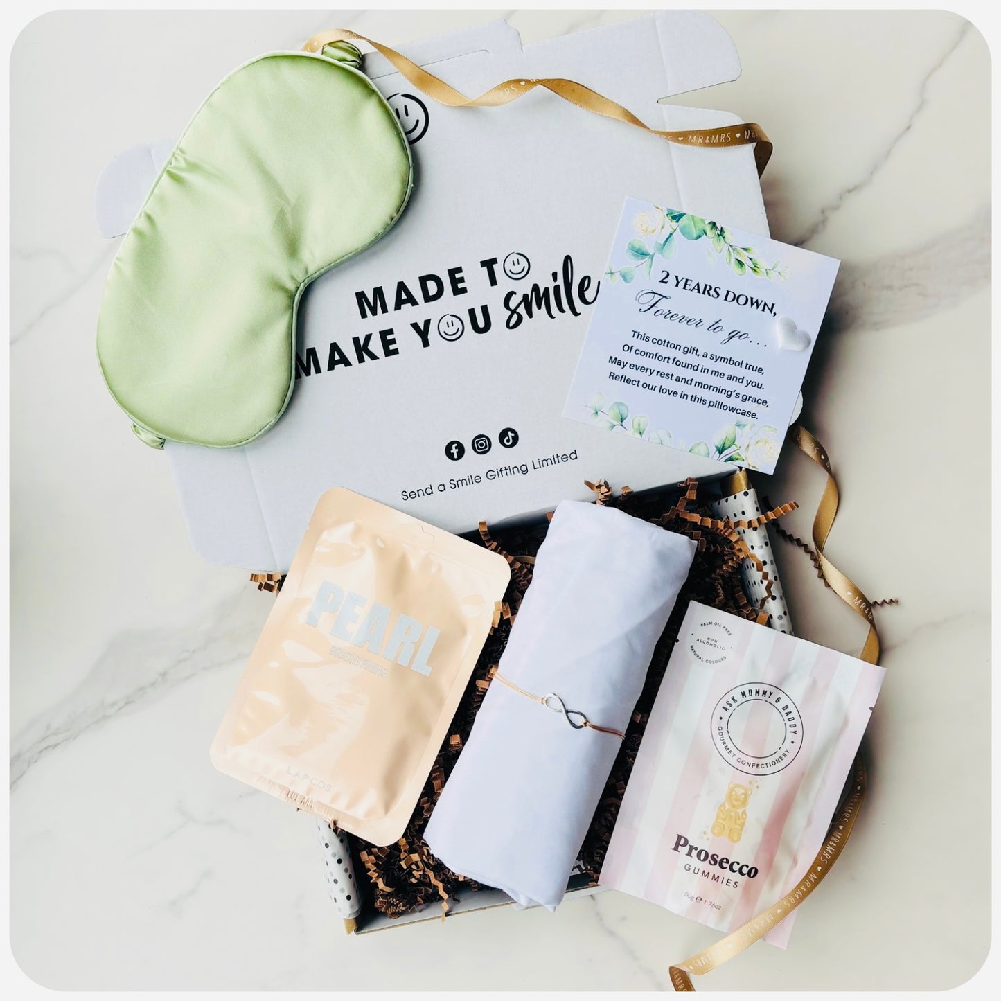 2nd Anniversary Gift Box For Her – Cotton Theme