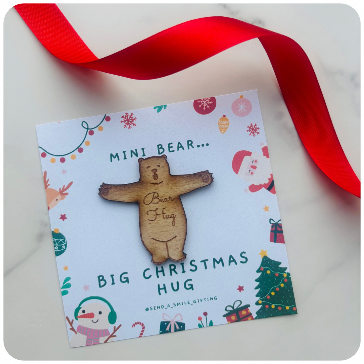 Children's Christmas Burr Basket