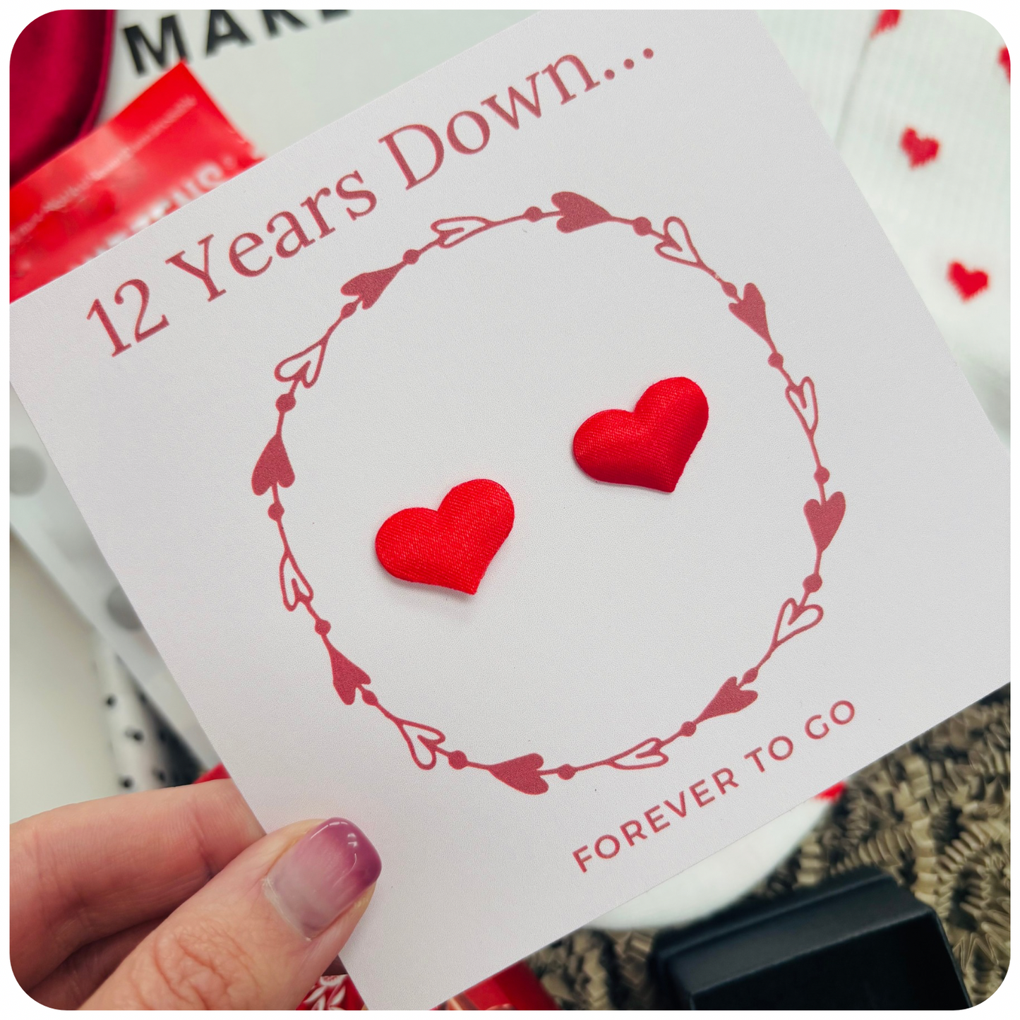 12 Year Anniversary Silk Gift Box – For Her