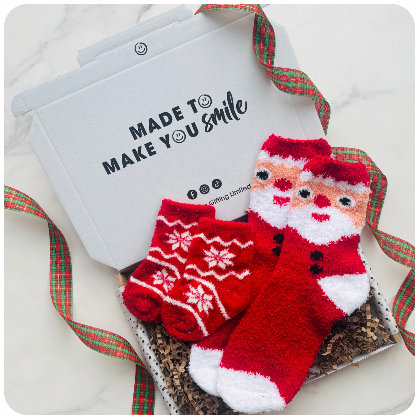 Mummy & Me Christmas Socks Gift Box