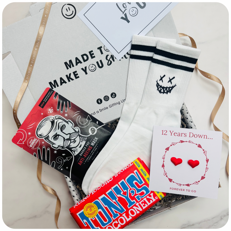 Men’s 12 Year Anniversary Silk Gift Box