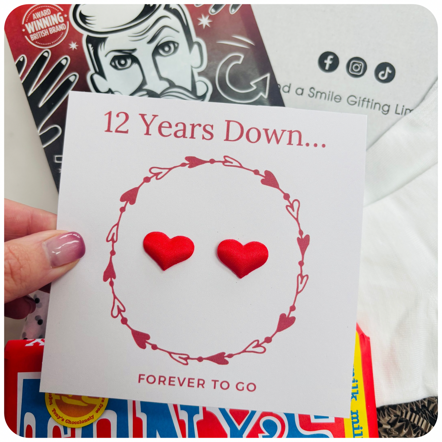 Men’s 12 Year Anniversary Silk Gift Box