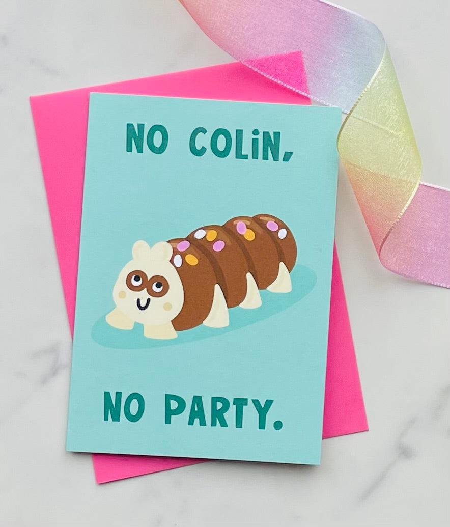 Caterpillar Birthday Card