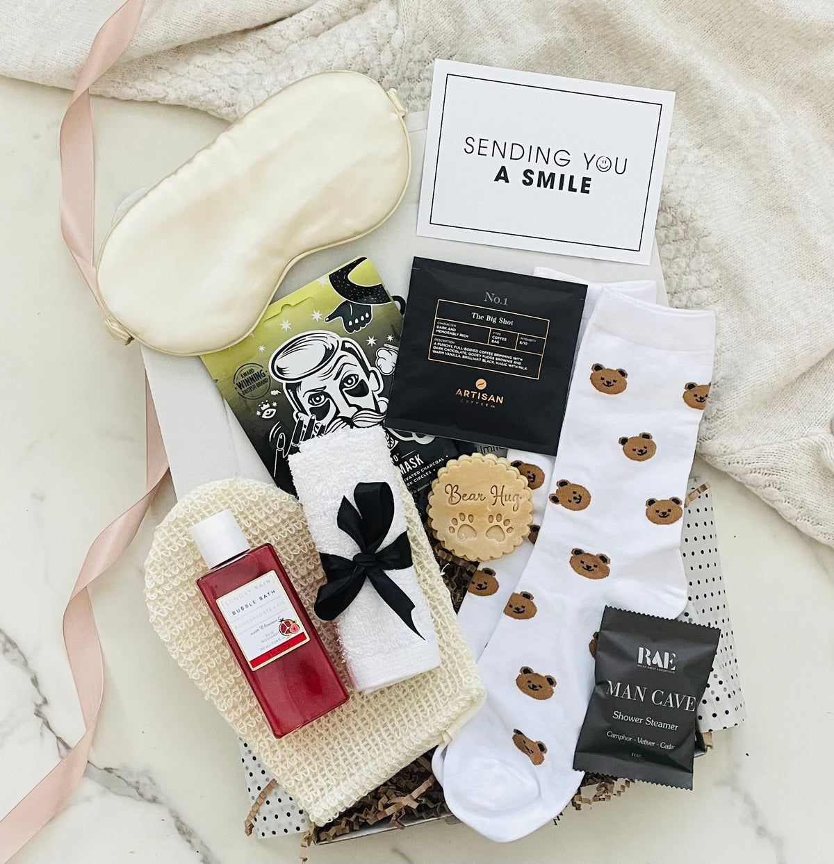 Men's Pamper Hamper | Relaxing Self-Care Gift for Him