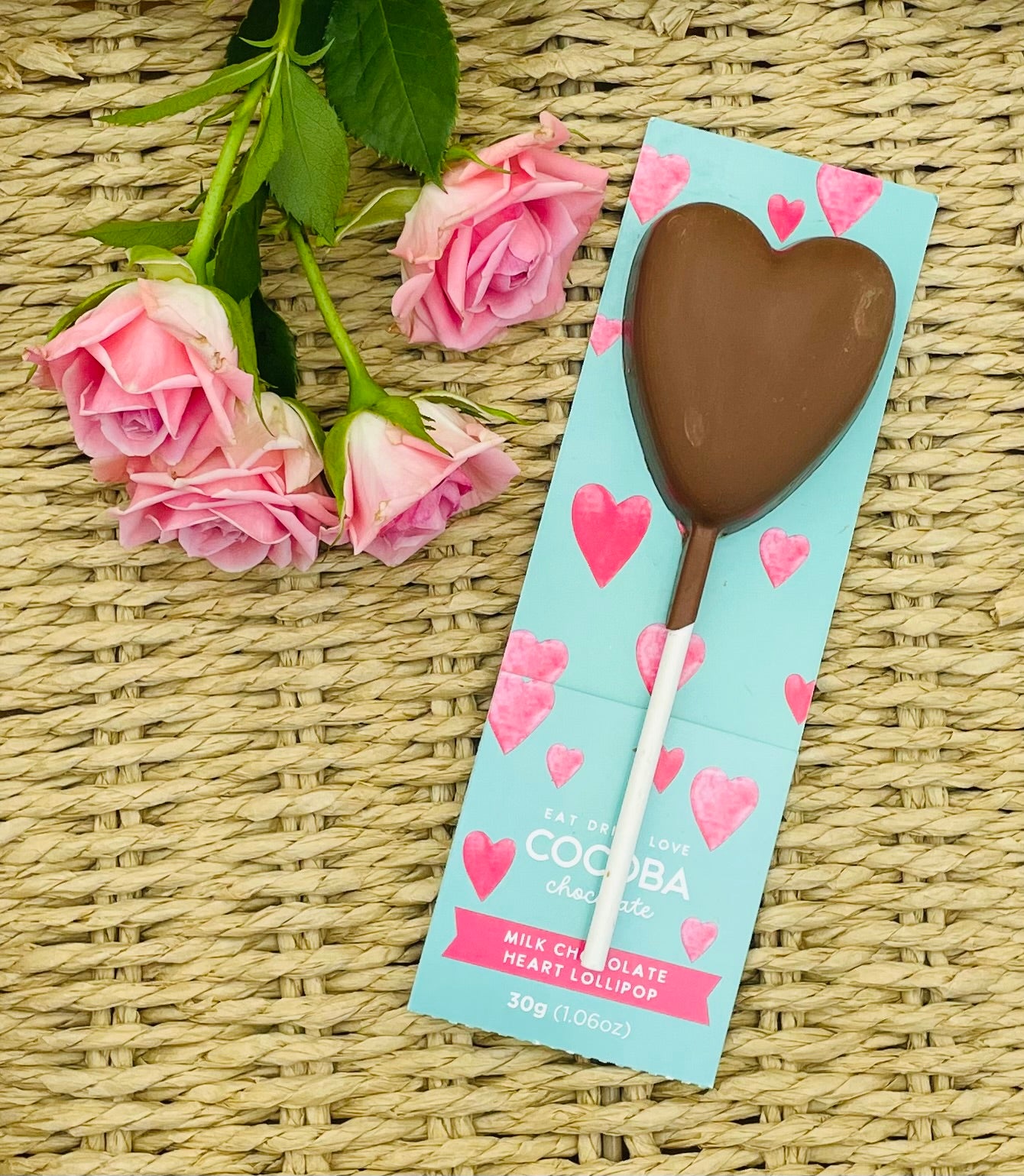 Milk Chocolate Heart Lollipop
