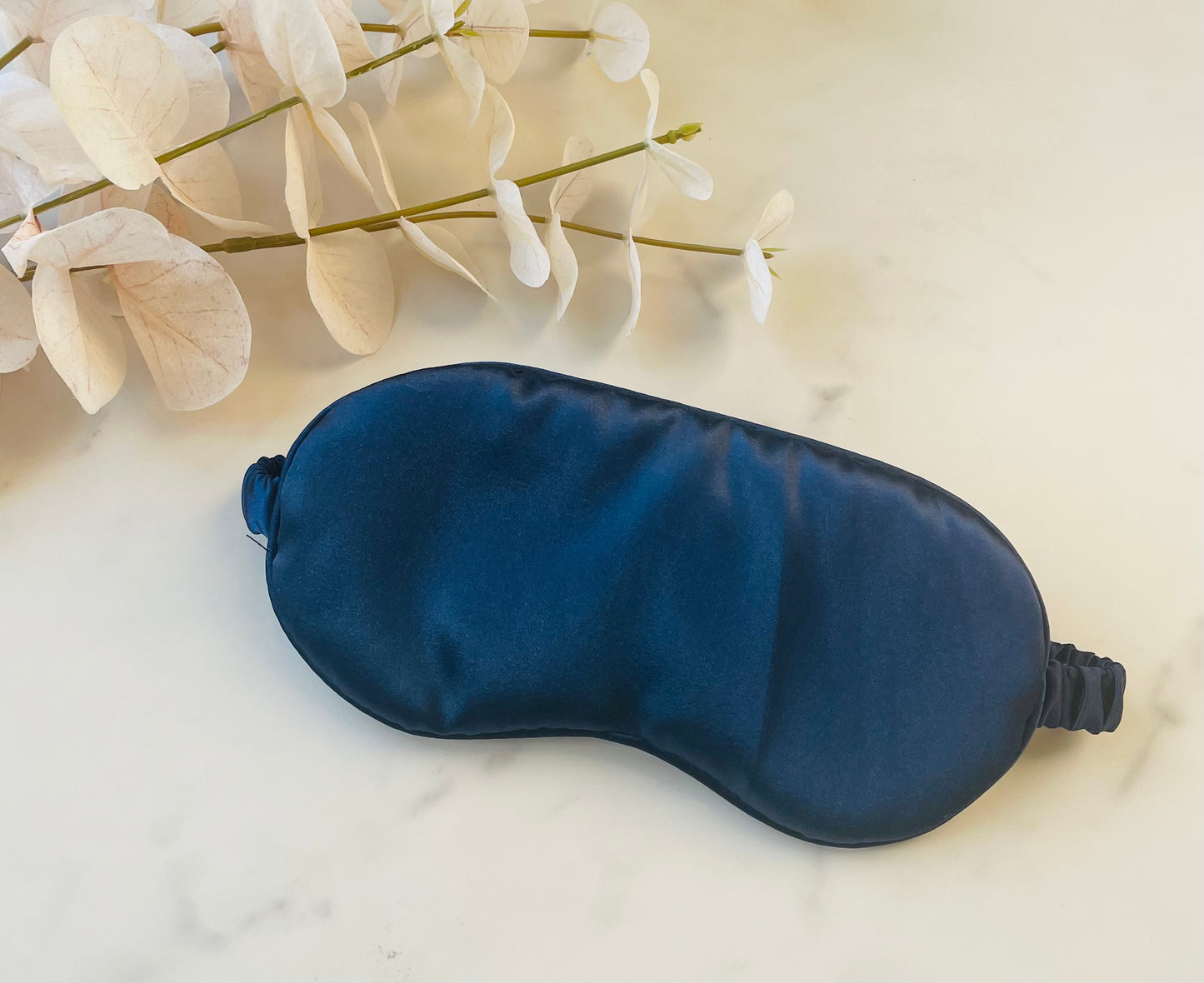 Navy Silky Sleep Mask