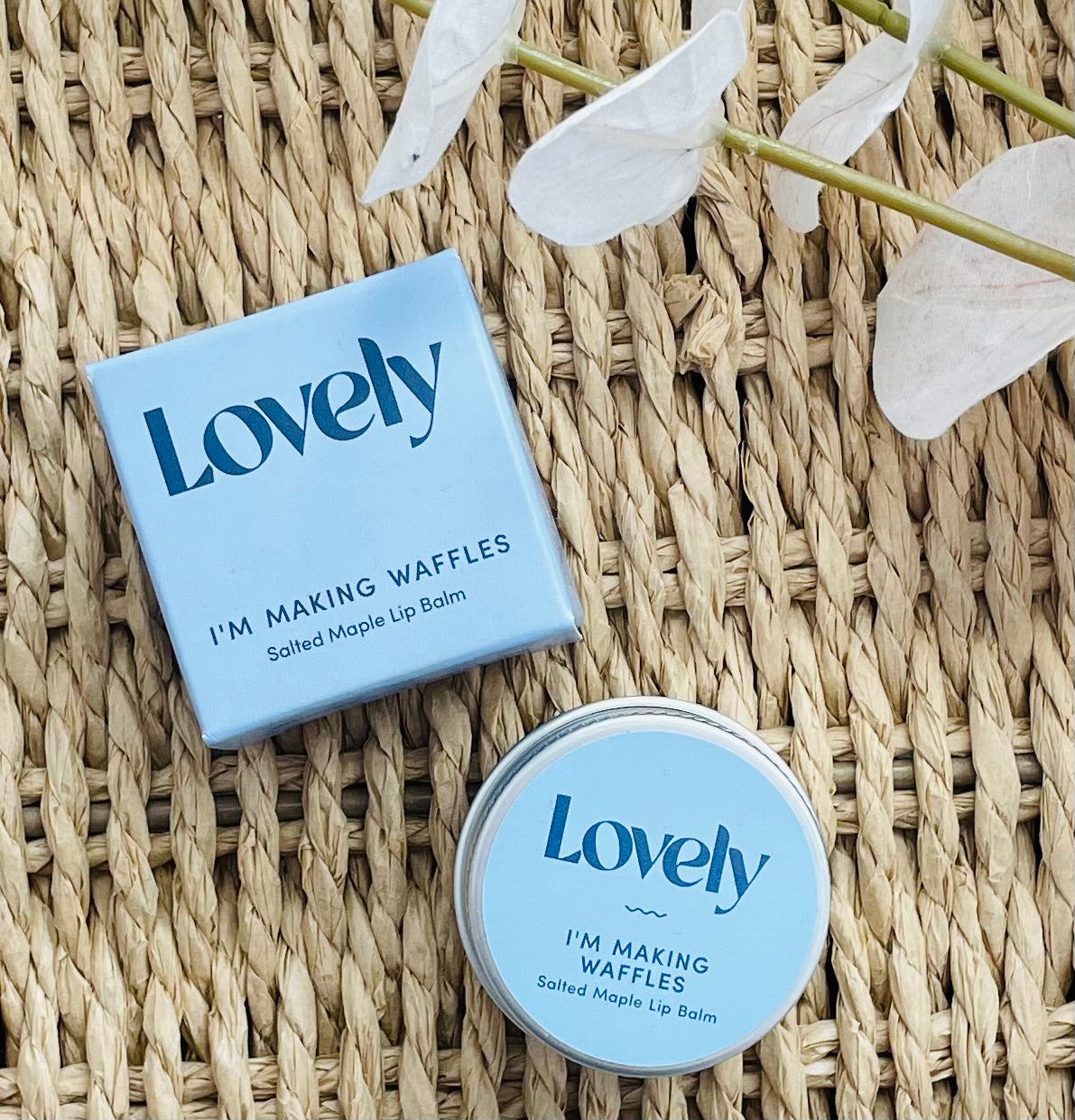 Lovely Lip Balm ‘I’m Making Waffles’
