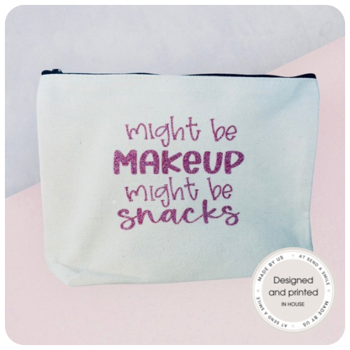 Might Be Make Up, Might Be Snacks Pouch