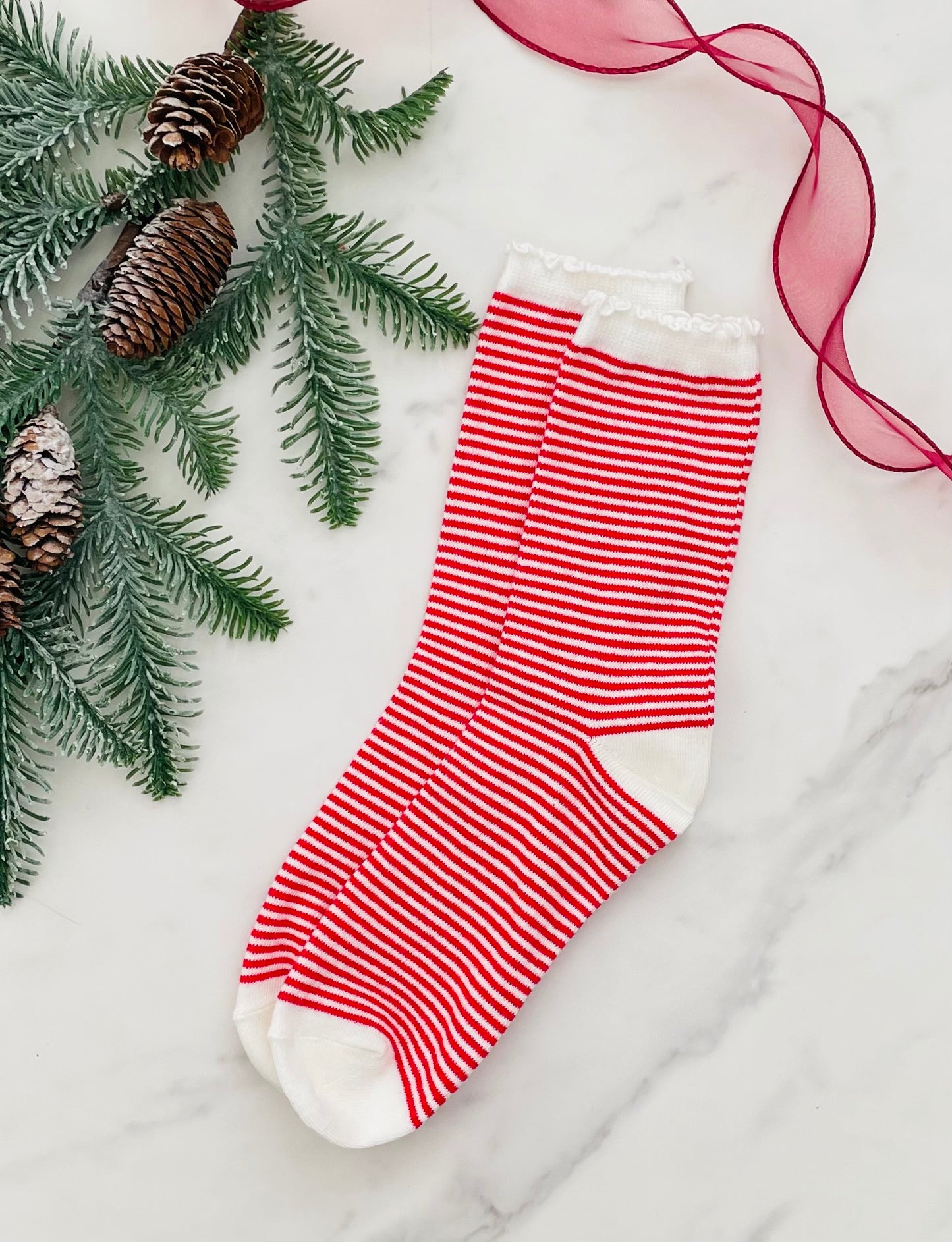 Candy Cane Wishes Gift Box