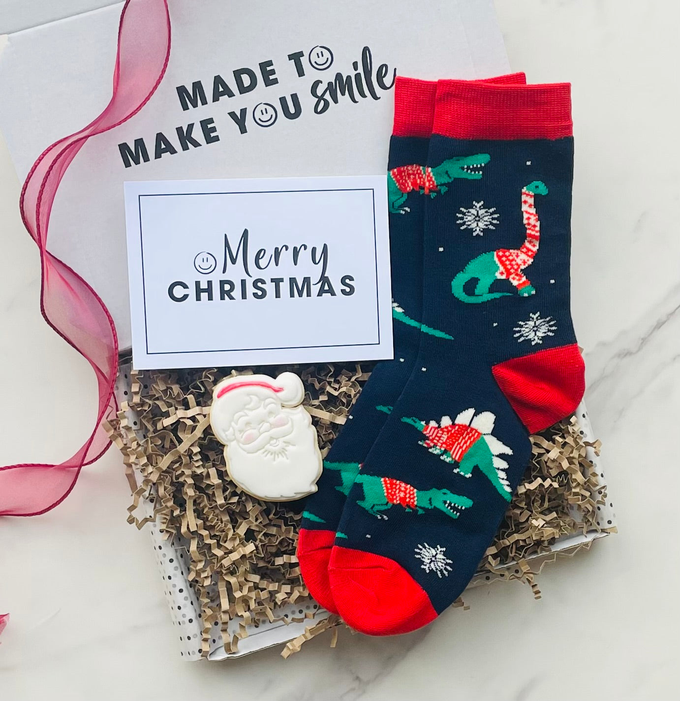 Santa Sent Some Socks Letterbox Gift