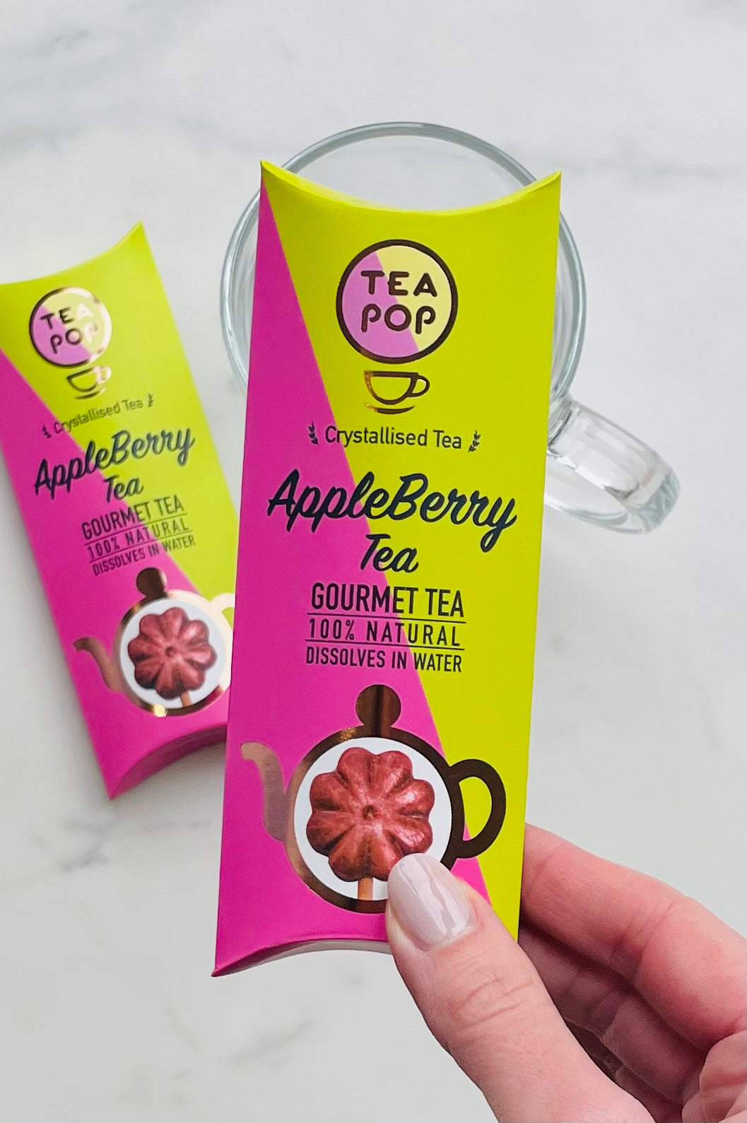 Apple Berry Tea Pop