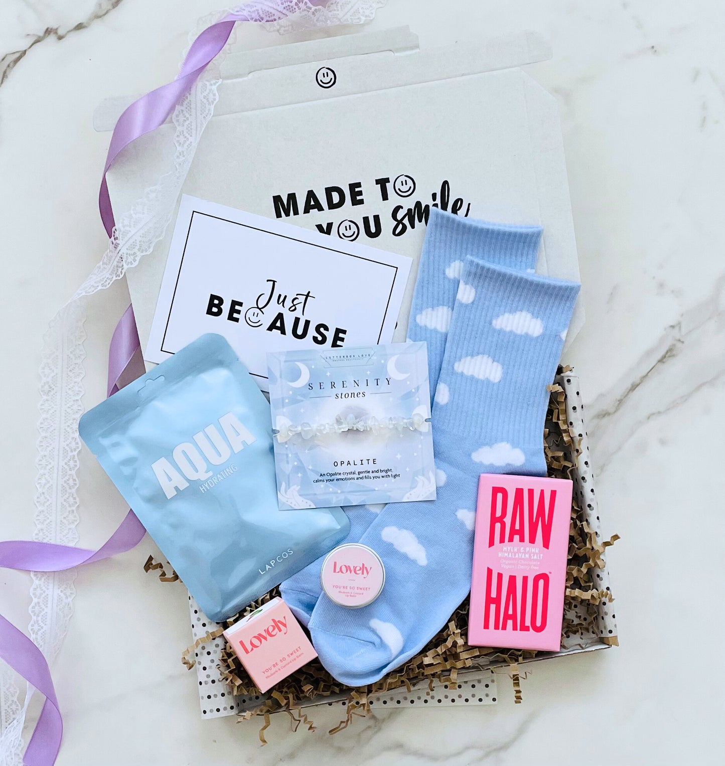 The Era Inspired Opalite Gift Box – Cosy Self Care Treats for Music Lovers