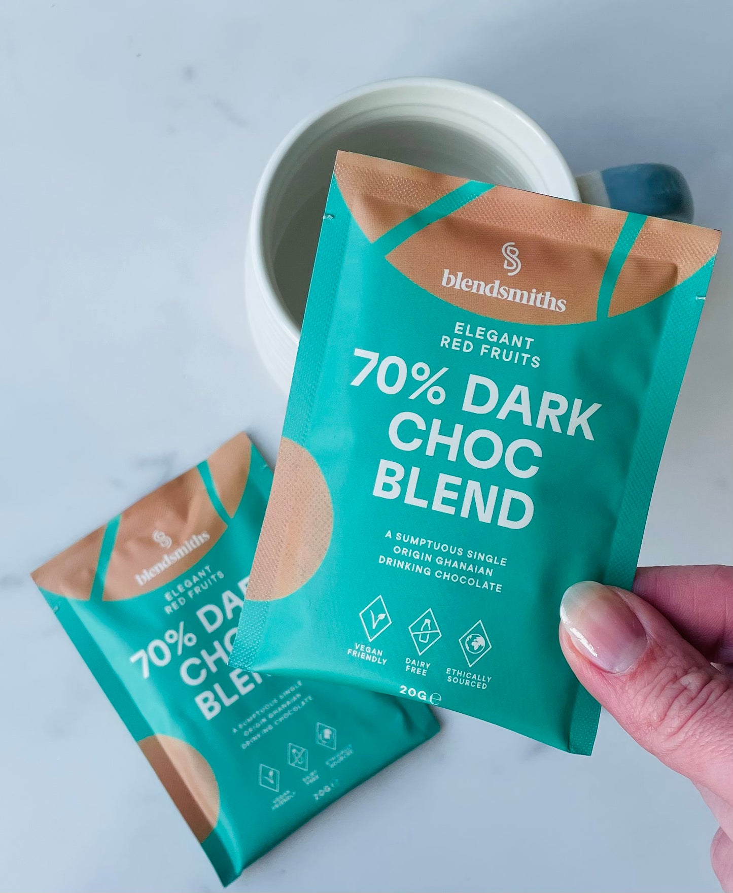 Sachet Of 70% Dark Choc Hot Chocolate