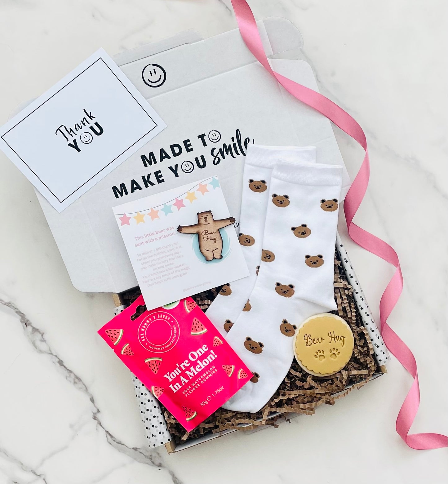 Thank You Nursery Key Worker Gift Box – A Hug in a Box