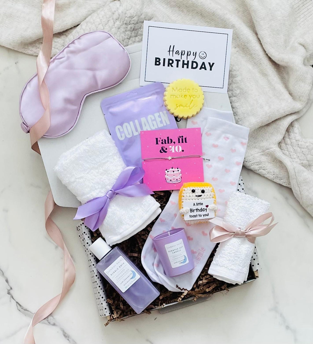 40th birthday gift. Sent through the post. Free Delivery