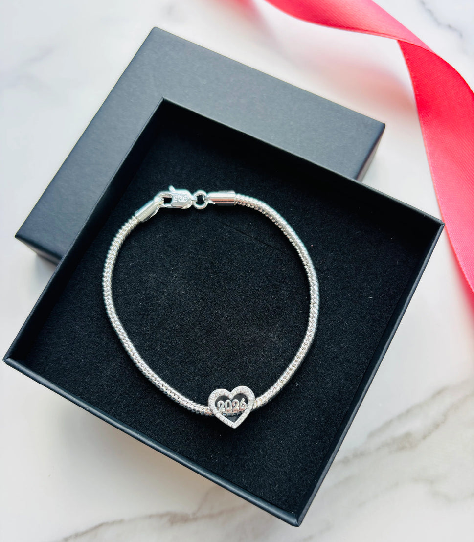 2026 Congratulations Charm Bracelet Gift2026 - Dreams do come true