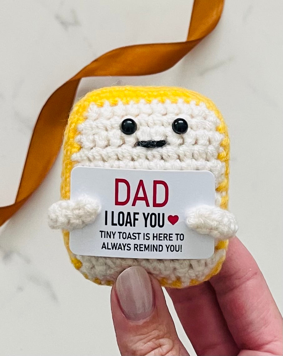 Dad I Loaf You Crochet