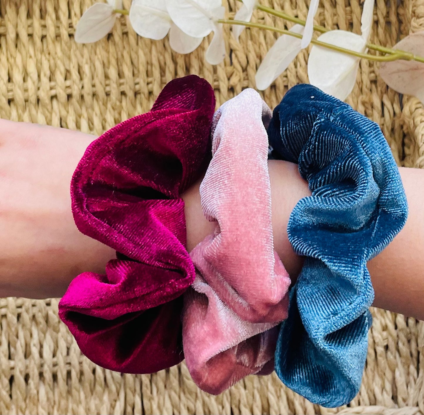 Secret Scrunchie Blue