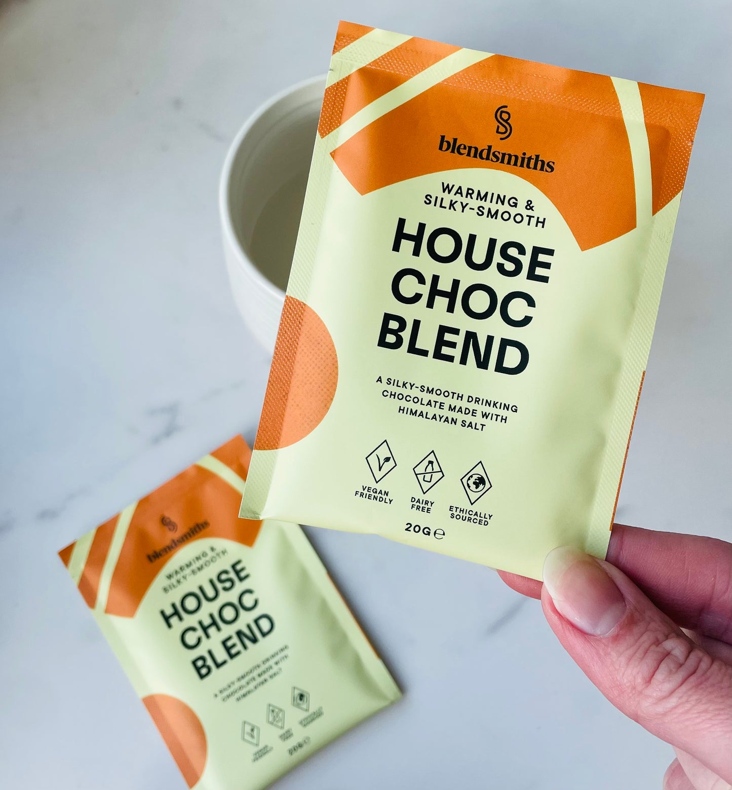 Sachet Of House Choc Hot Chocolate Blend