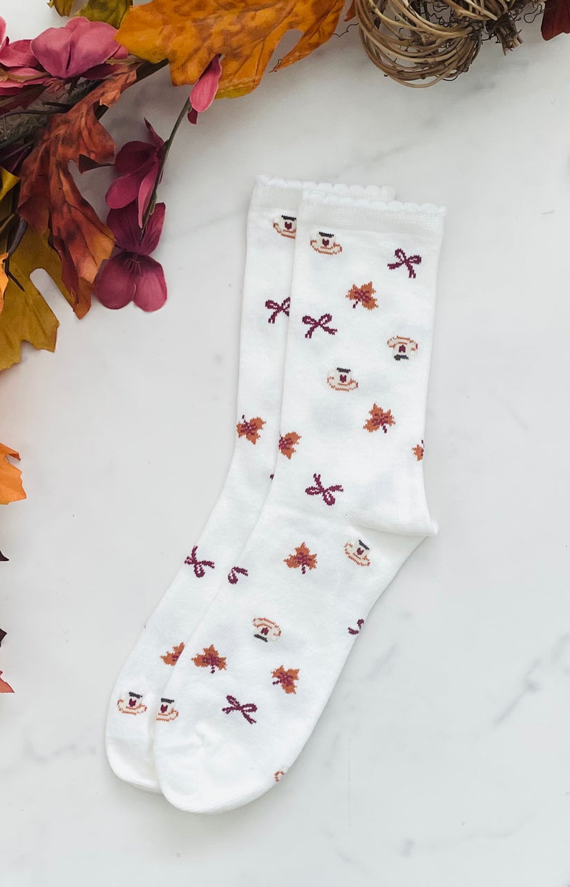 Hello Autumn Socks