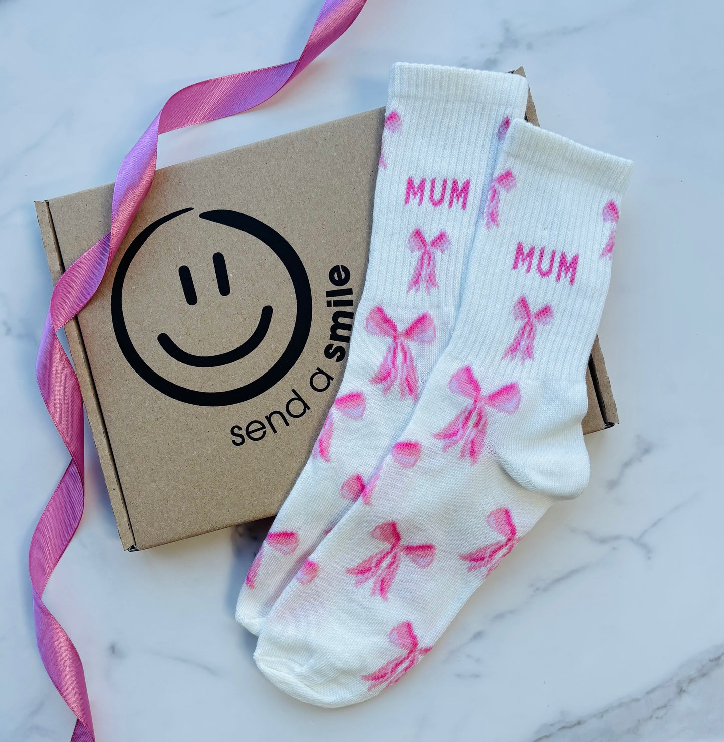 Mum Bow Socks