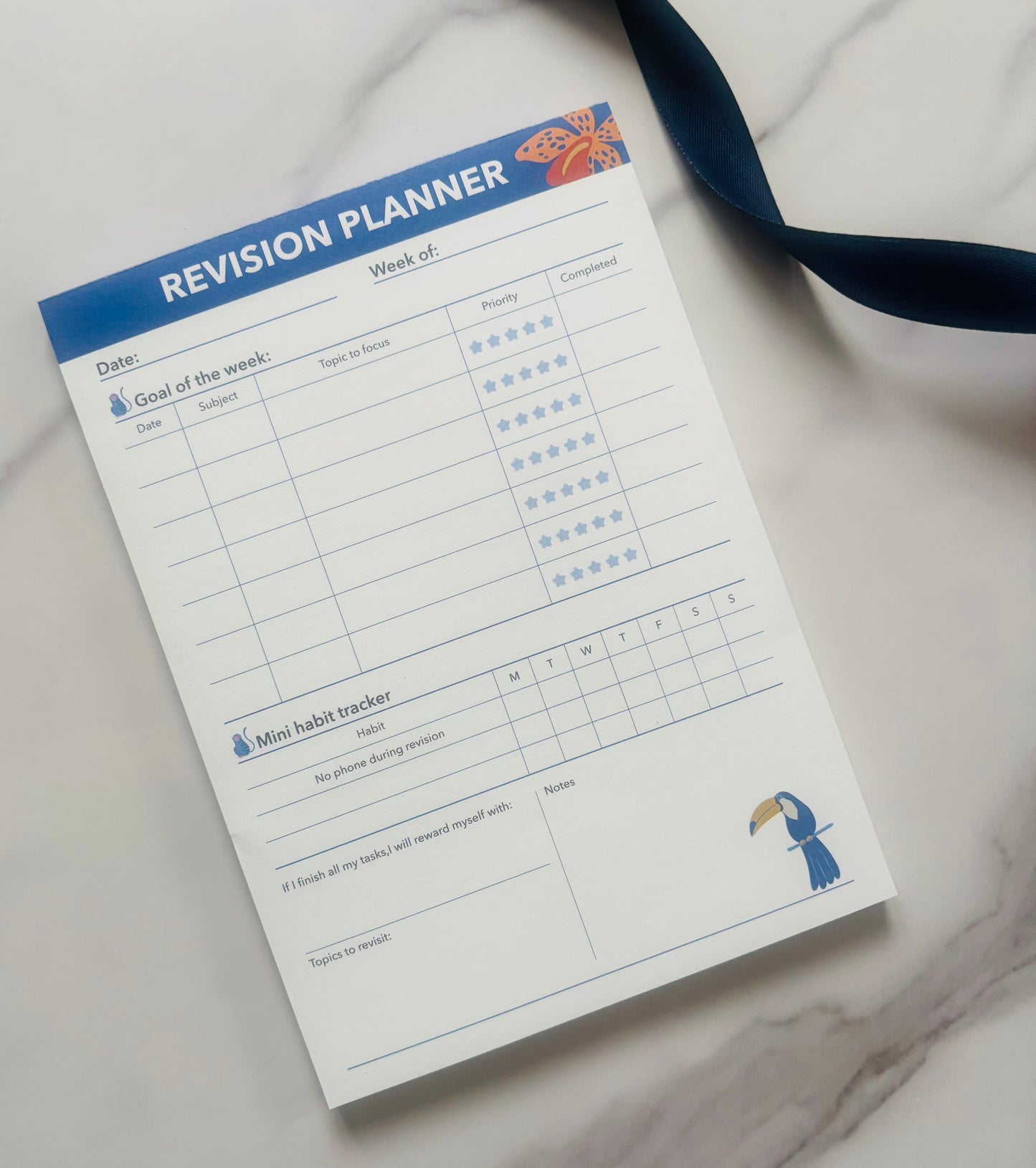 Let’s get organised - Revision Planner