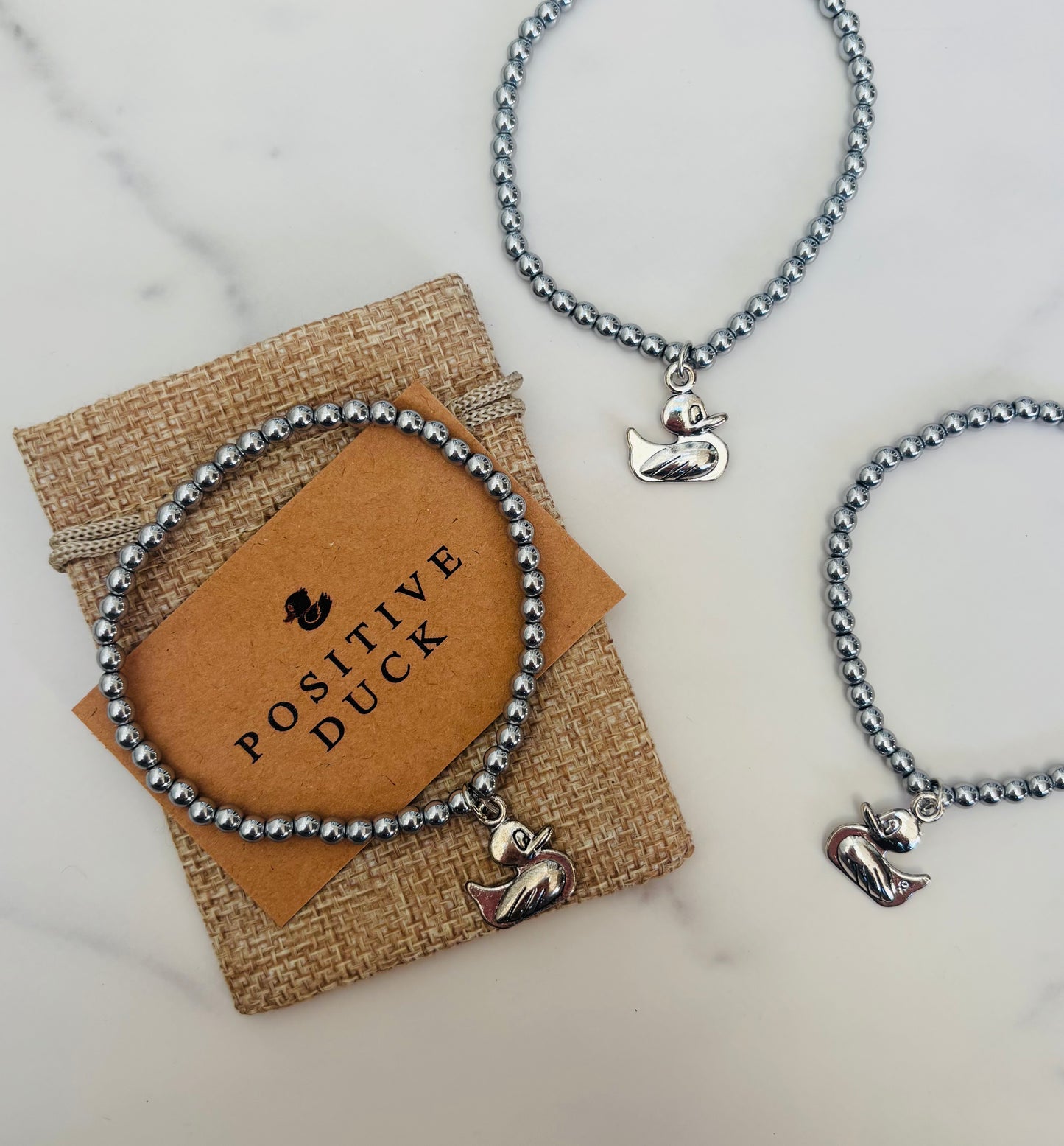 Positive Duck Bracelet
