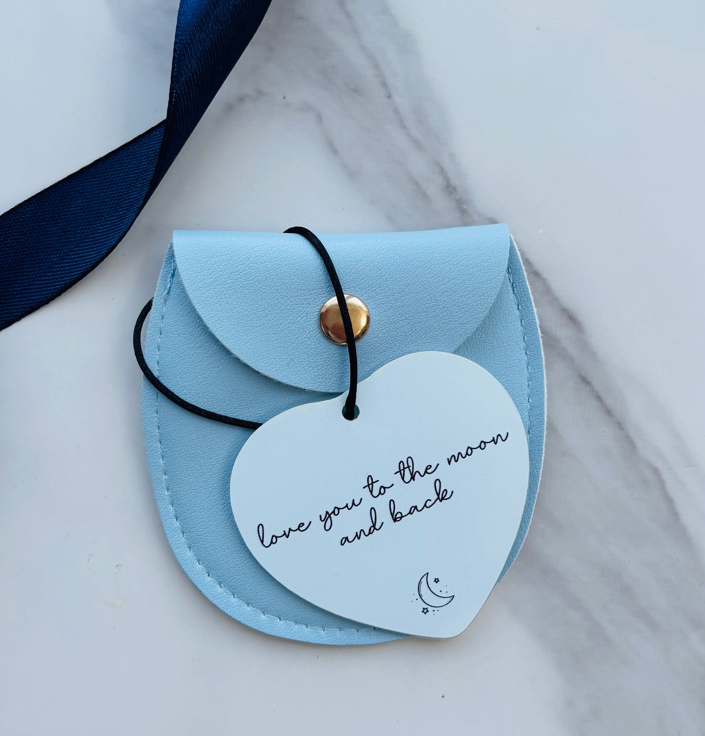 Love You To The Moon And Back | Heart Keepsake