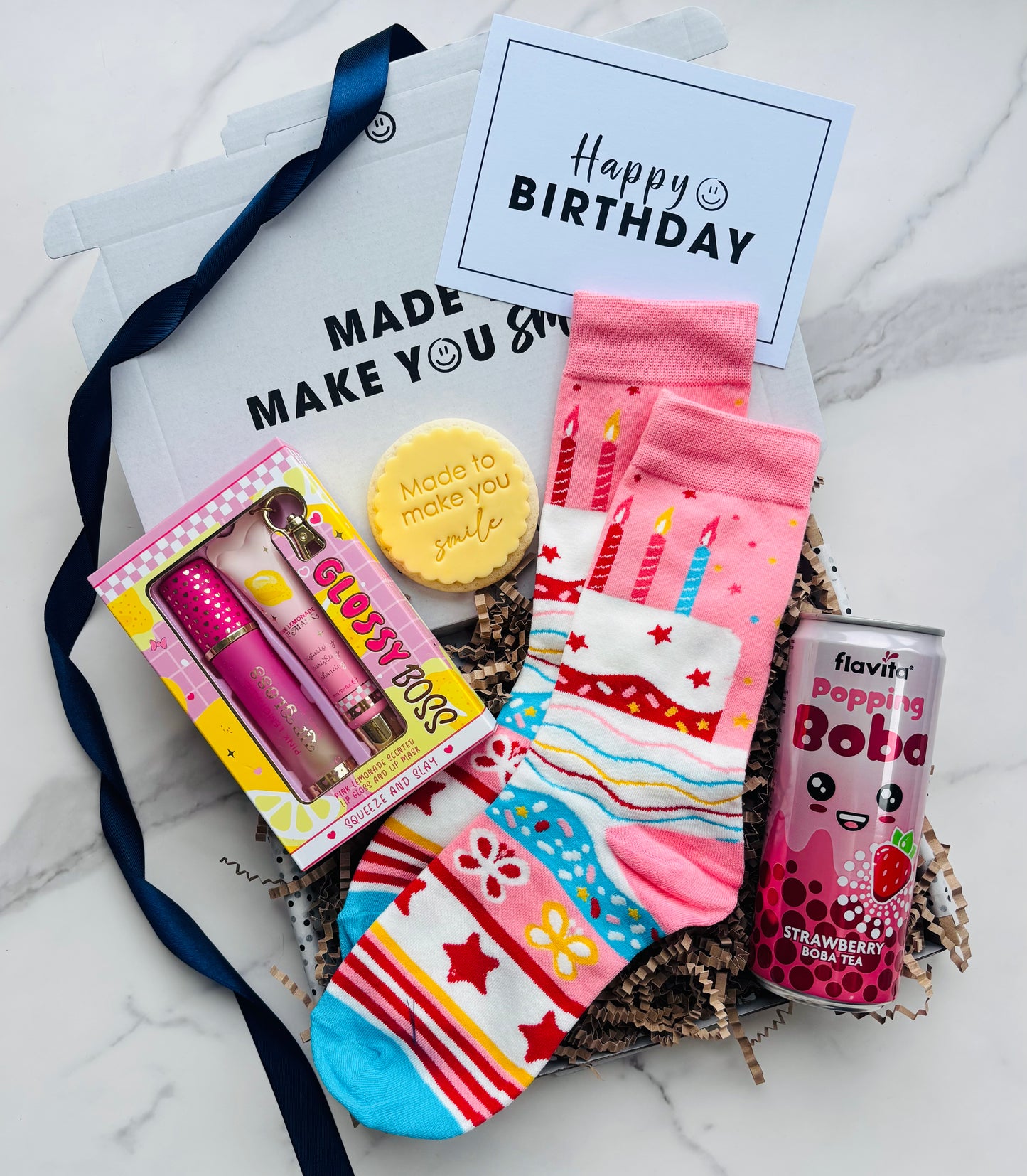 Birthday Boba Glossy Box