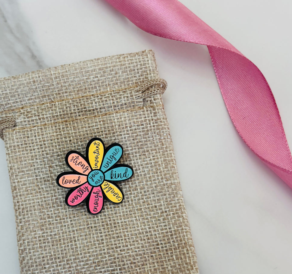 Exam Survival Kit Gift Box (With choice of pin badge)You Are Capable, Enough, Loved…